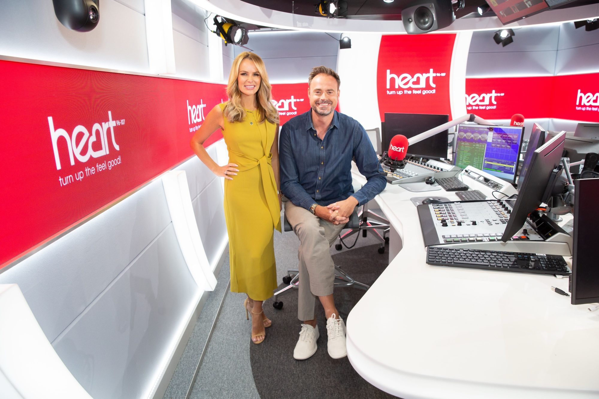 Heart Breakfast presenters in the Heart studio
